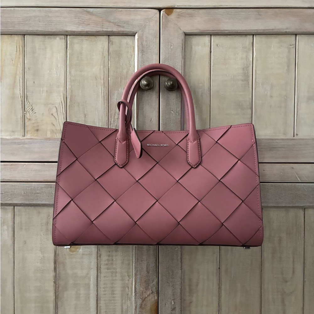 Michael Kors Quilted Mauve Handbag